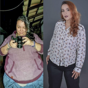 Antes e depois Lorena Pugliesi